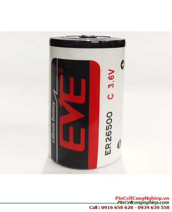 EVE ER26500; Pin nuôi nguồn PLC EVE ER26500 lithium 3.6v C 8500mAh chính hãng